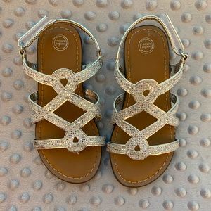 Toddler girls sandals size 10